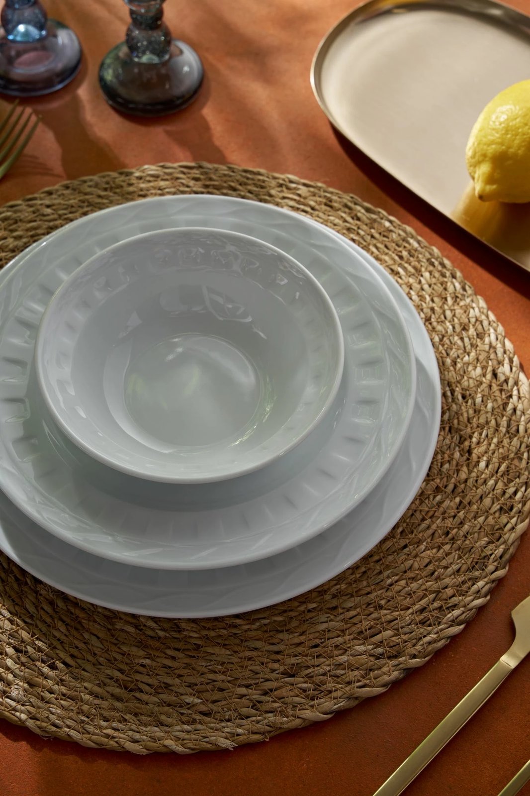 Set darke prej porcelani, 18 pjesë, Hermia Concept, MNT18KY100