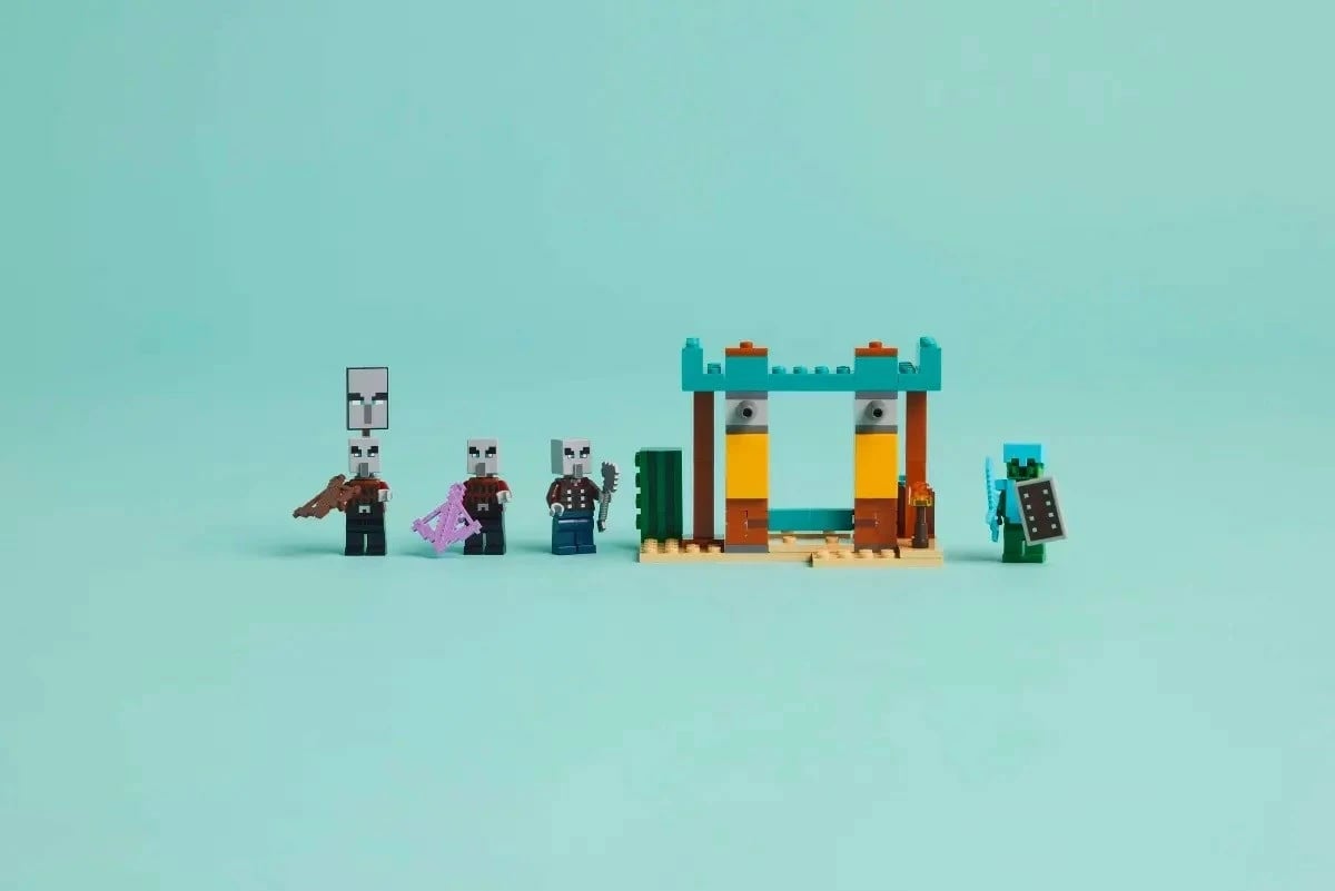 Set LEGO Minecraft 21267 The Illager Desert Patrol Set LEGO Minecraft 21267 The Illager Desert Patrol