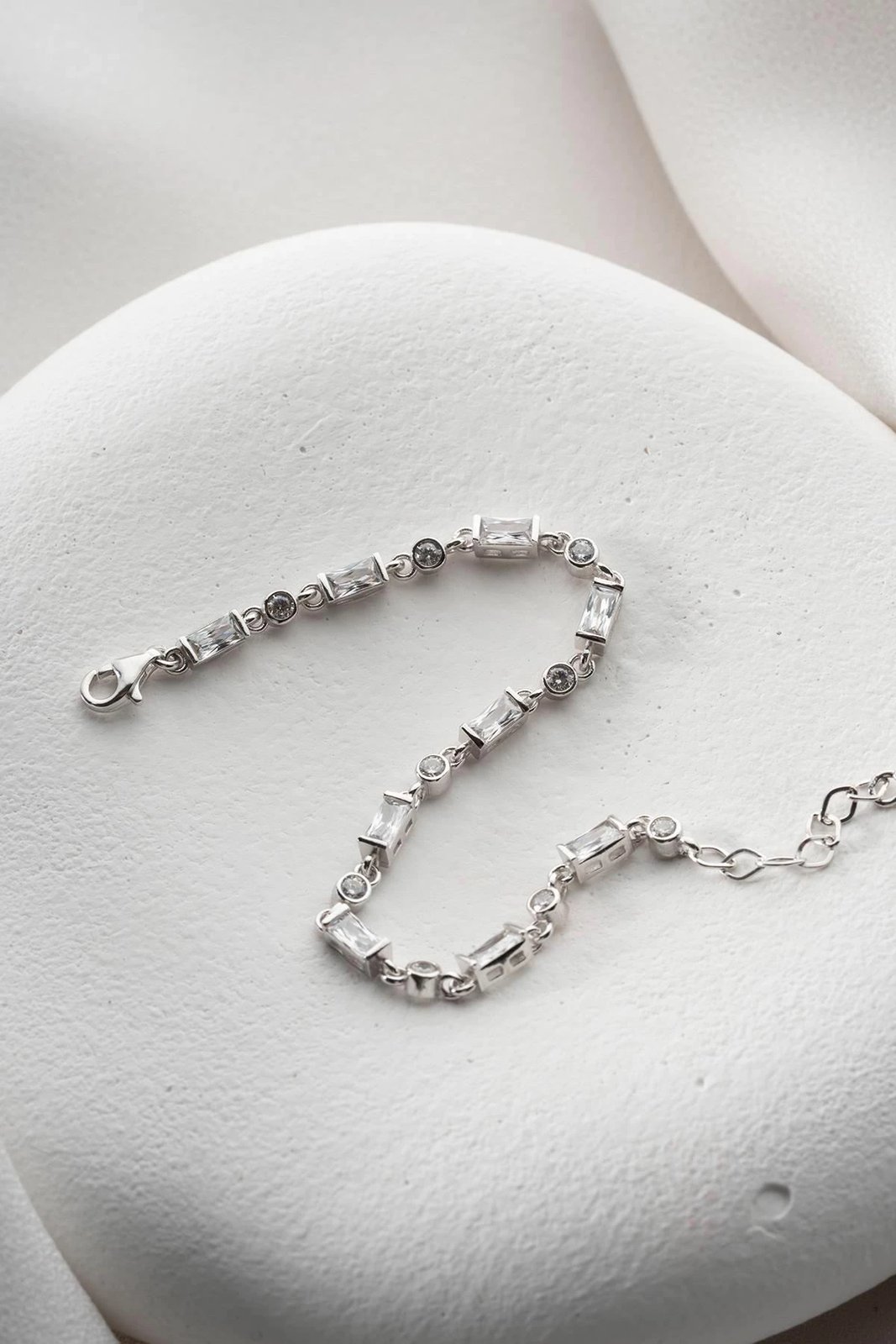 Byzylyk argjendi Jumeon, NRZ1000347, ngjyrë argjendi, gur zirkoni