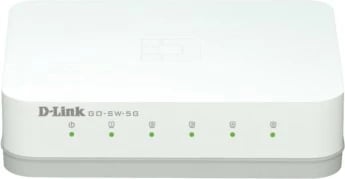 Switch D-Link GO-SW-5G/E, 5 porta Gigabit, i bardhë