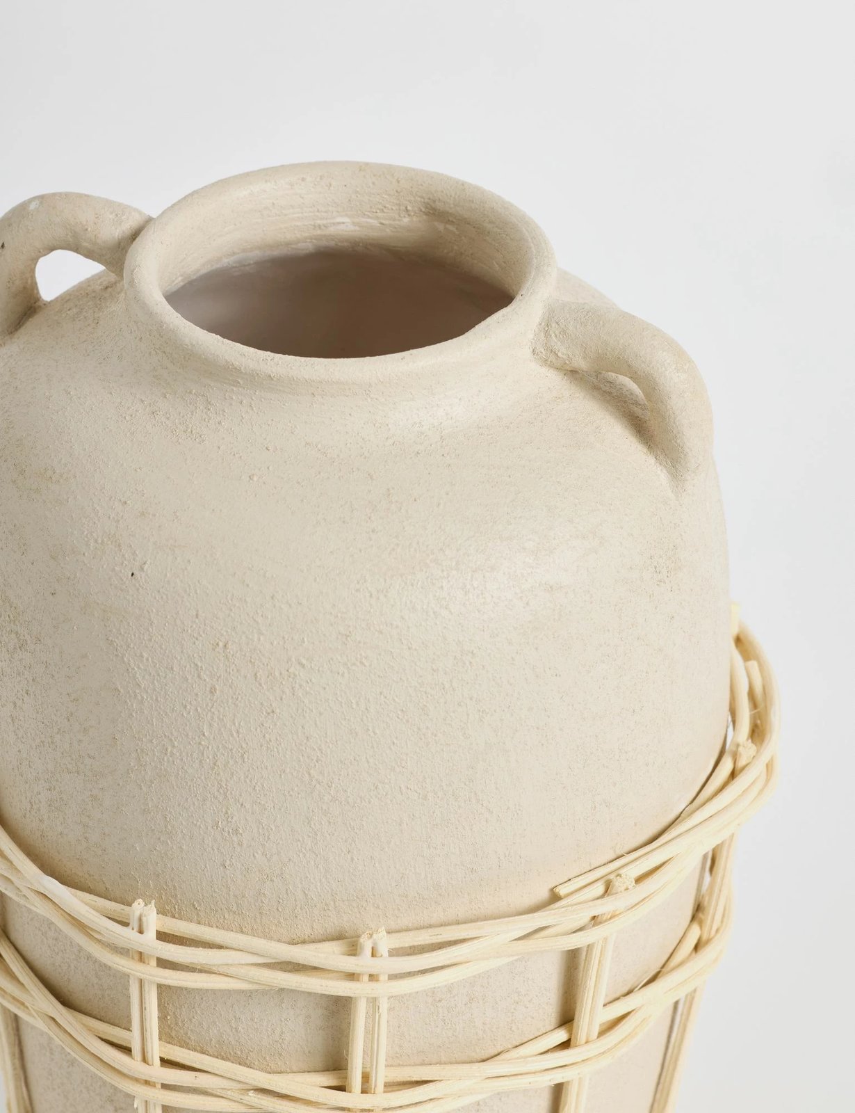 Vazo Evila Originals, terrakotë e madhe, ngjyrë krem