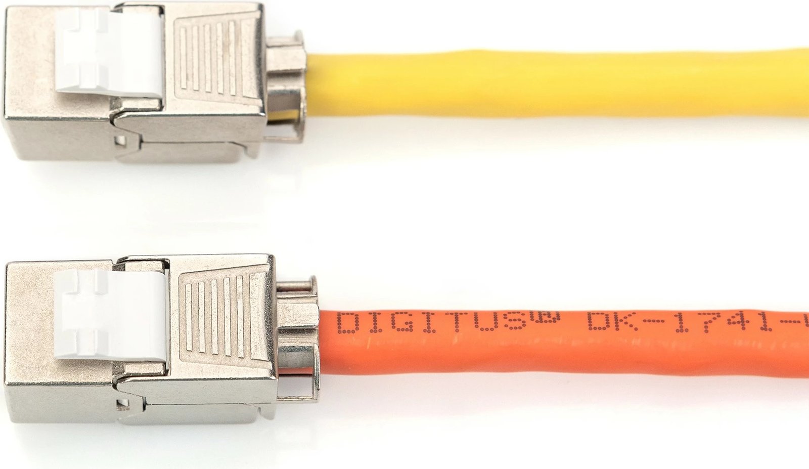 Keystone Jack Digitus Cat6a RJ45, i mbrojtur, metalik
