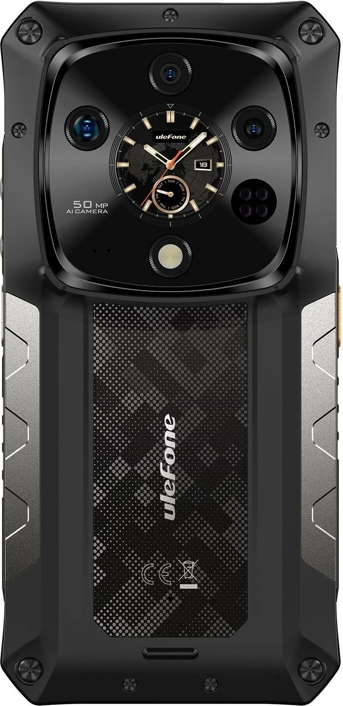 Celular Ulefone Armor 28 Ultra 5G, 16GB/1TB, e zezë