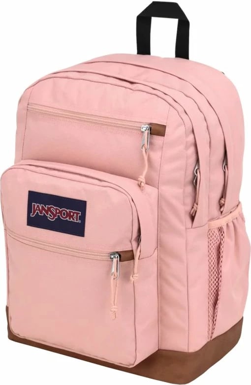 Çantë shpine JanSport për meshkuj/femra, kafe/rozë