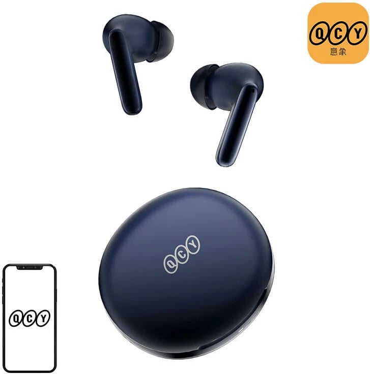 Kufje TWS QCY T13 ANC2, Bluetooth 5.3, ANC, Kaltër