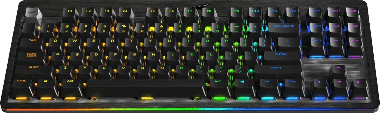 Tastierë Mountain Everest Core US, MX Silent, RGB, e zezë