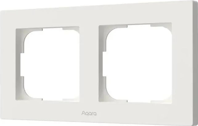 Kornizë për ndërprerës Aqara H2 EU 2-gang e bardhë