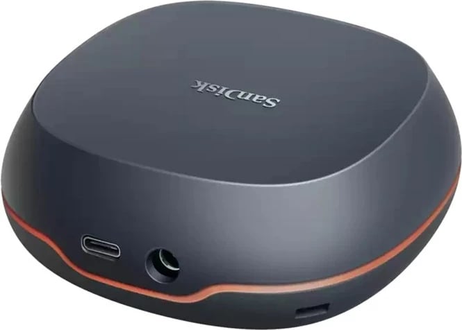 Disk i jashtëm SanDisk SDSSDT40-4T00-EM25, 4 TB, USB Type-C, Gri