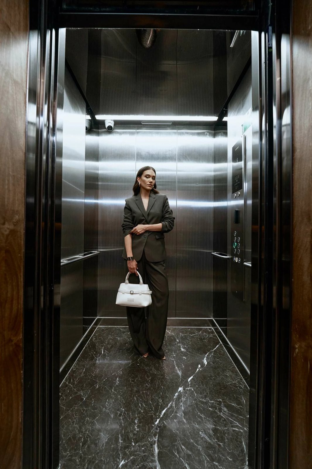 Çantë supi Lucky Bees, Grace Mini, ngjyrë krem