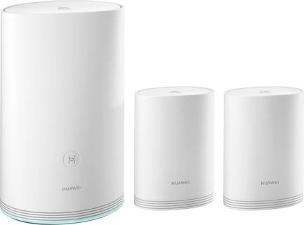 Router HUAWEI WiFi Q2 Pro (1 bazë + 2 satelitë), dual-band, Wi-Fi 5, 1167 Mbps, i bardhë