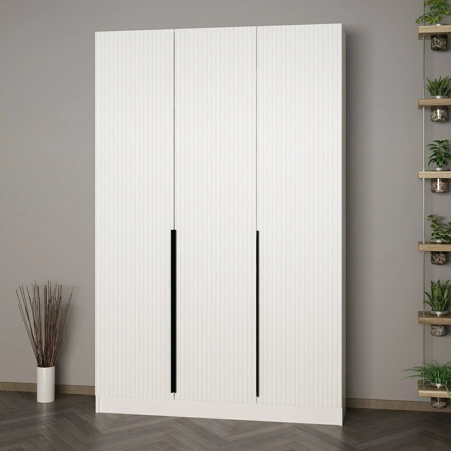 Stendë korridori Skye Decor, Noah, e bardhë, 135x210x35cm