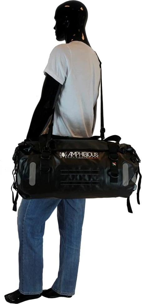 Çantë ujërezistente AMPHIBIOUS Voyager II, 45L, E zezë