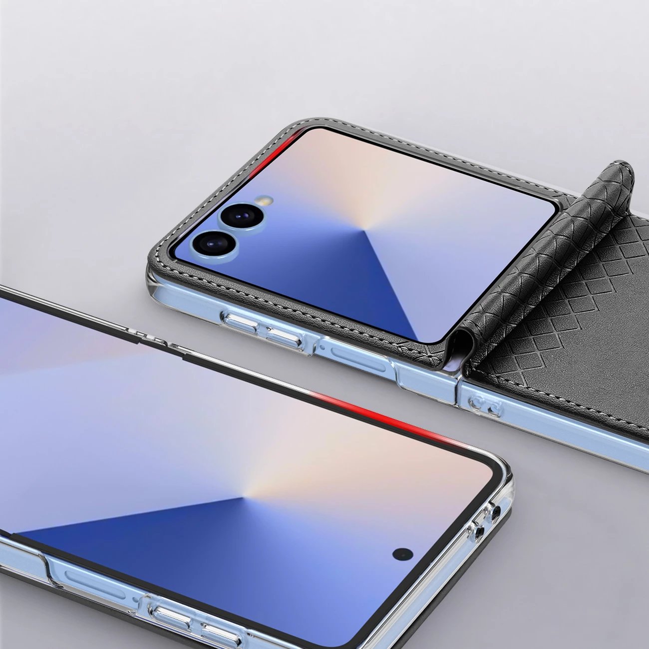 Mbështjellës Dux Ducis Bril për Samsung Galaxy Z Flip 7, i zi