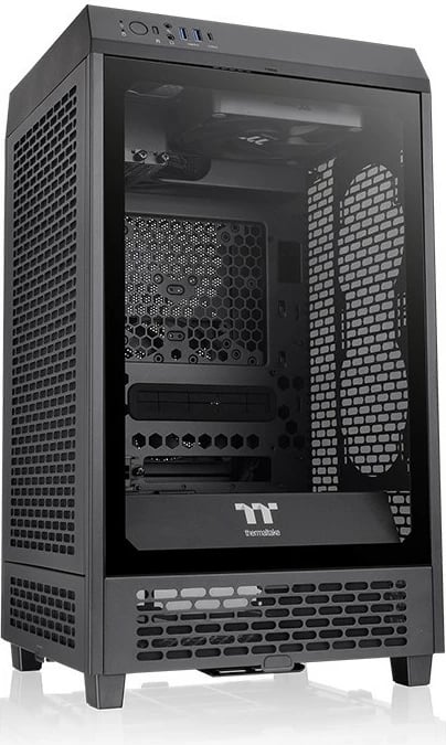 Kasë Thermaltake The Tower 200 mITX, e zezë