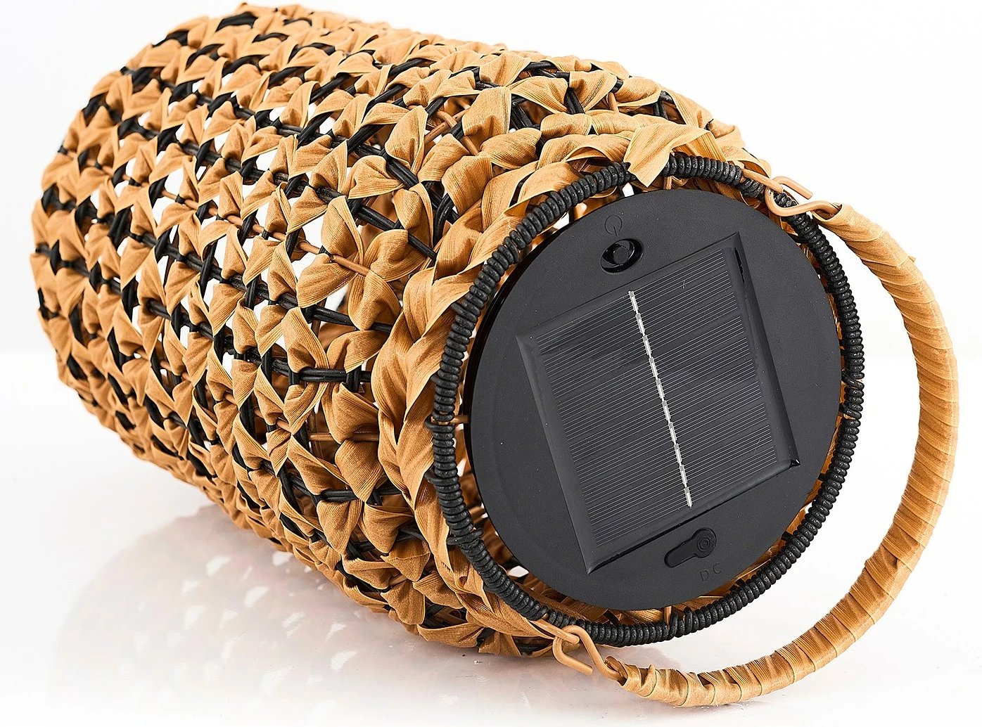 Llambë dyshemeje Opviq, ngjyrë lisi dhe e zezë, 4457-S06