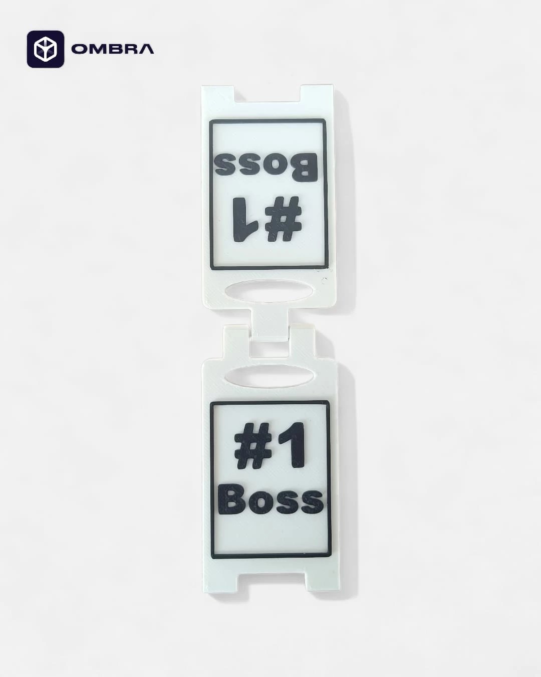 Tabelë “#1 BOSS” - e bardhe