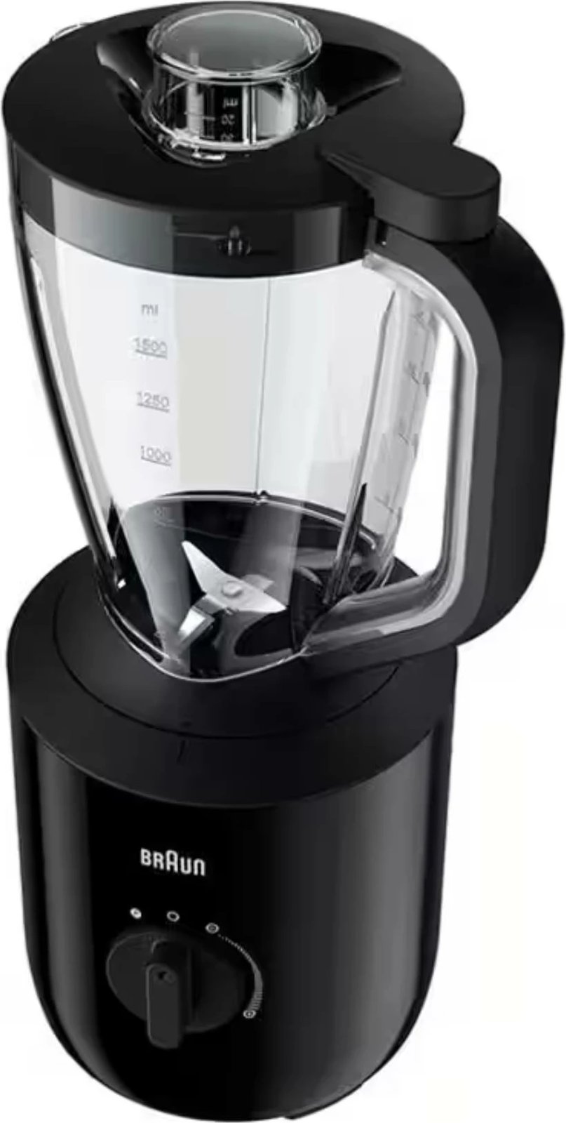 Blender, Braun JB3100BK, 2 L, 800 W, i zi