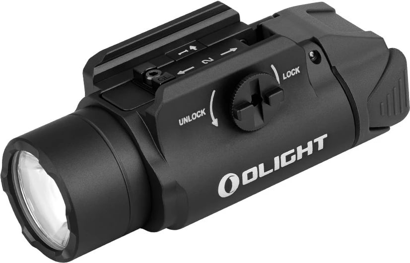 Dritë arme OLIGHT PL-3R Valkyrie, 1500 lumens, e zezë