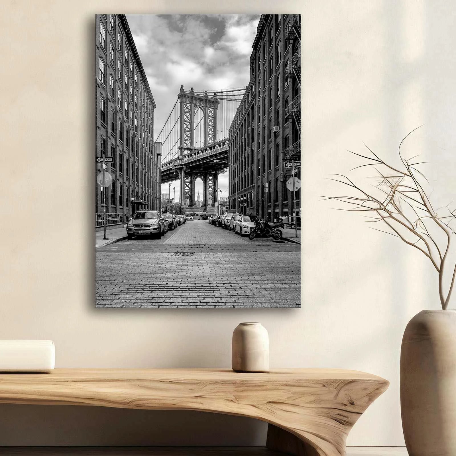 Pikturë dekorative në kanavacë Wallity, shumëngjyrëshe, 70x100cm