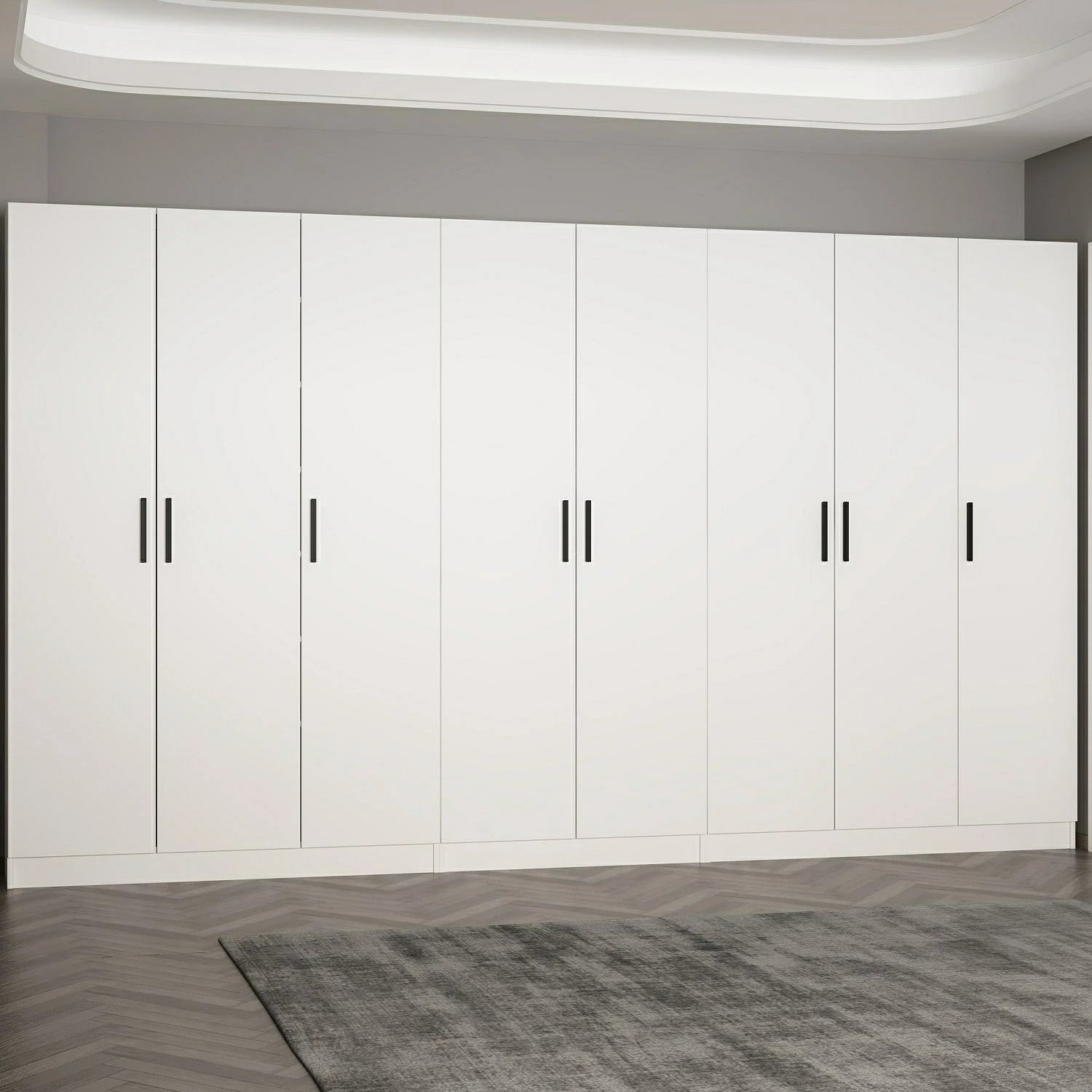 Stendë korridori Skye Decor, Noah - 8207, e bardhë, 360x210x35cm