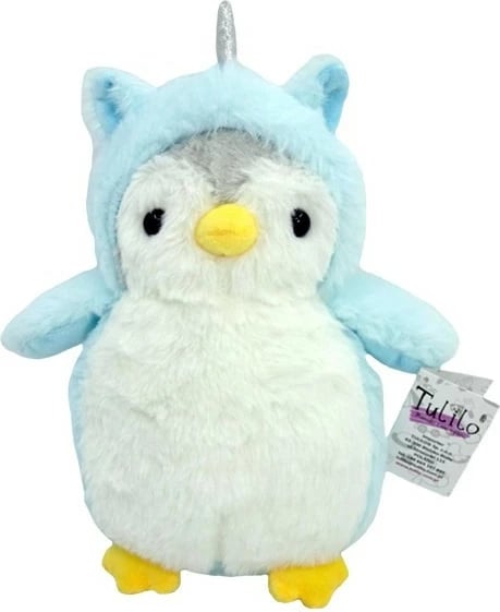 Lodër pelushi pinguin TULILO Romek 20 cm, kaltër
