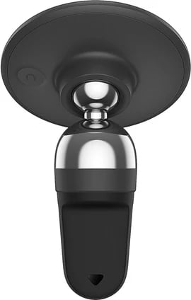 Mbajtës magnetik për celular Baseus C01 Overseas Edition për ventilator të makinës, i zi
