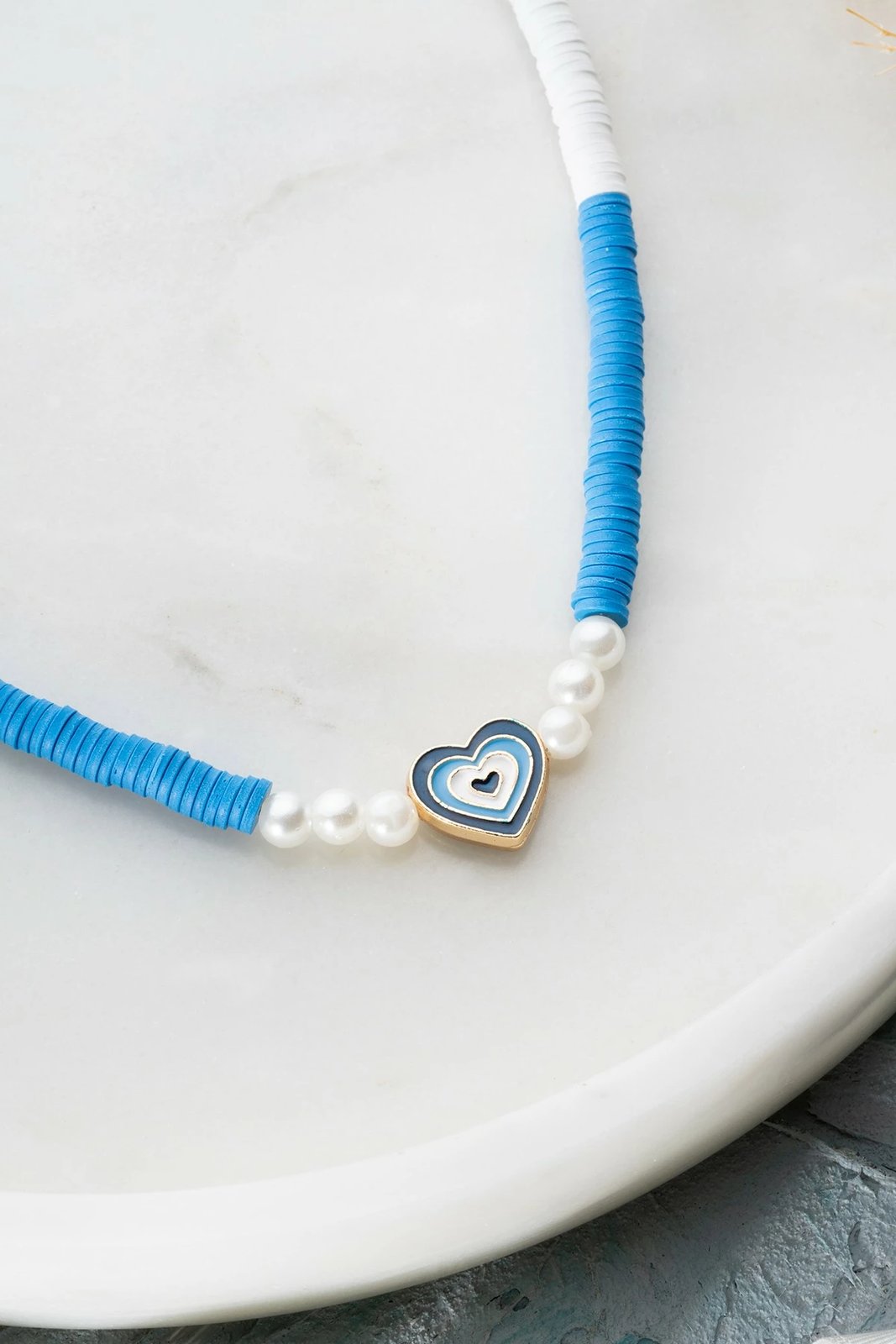 Qafore Jumeon, ngjyrë kaltër dhe bardhë, B235519