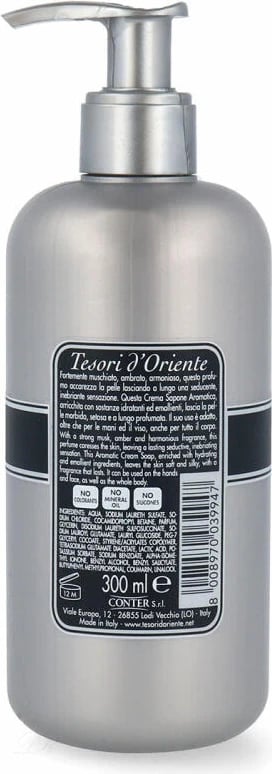 Sapun i lëngshëm Tesori d'Oriente Muschio Bianco, 300 ml