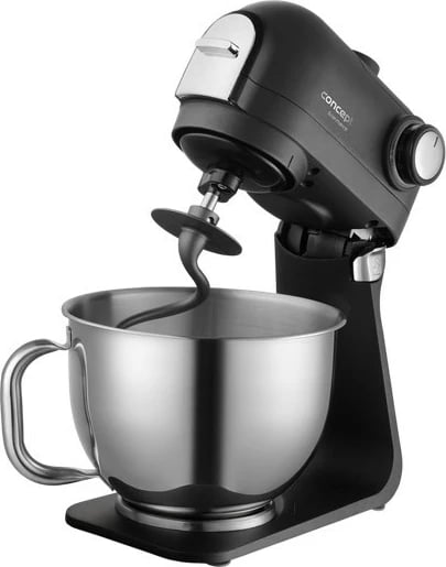 Robot kuzhine planetar Concept RM8000, 1200 W, tas 5 L, blender qelqi 1.5 L, me aksesorë, i zi