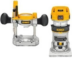 Router elektrik DeWalt D26204K, 900 W, 27000 RPM, Verdhë/Argjendtë