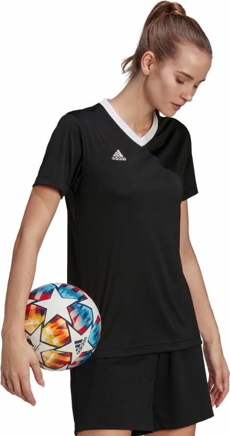 Maicë për femra adidas, e zezë