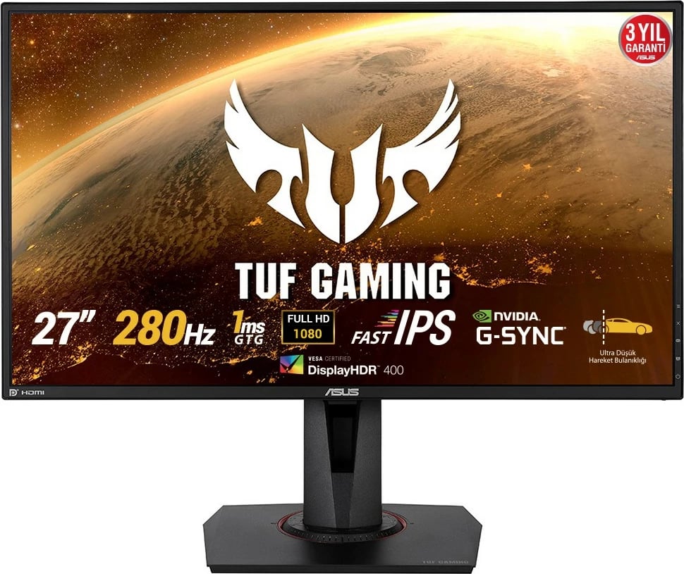 Monitor gaming ASUS TUF VG279QM 27" Full HD 280Hz 1ms Fast IPS i zi
