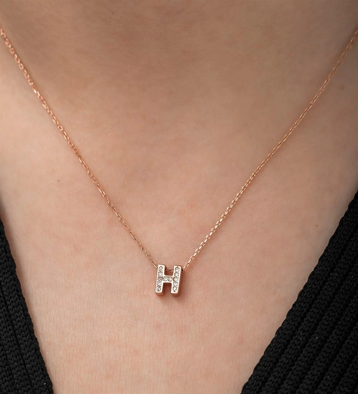 Qafore argjendi Jumeon, ngjyrë ari rozë dhe e bardhë, NRZ1183