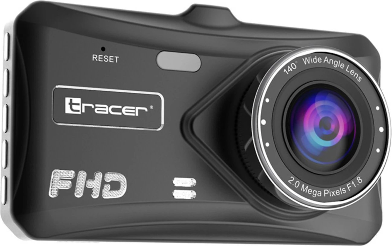 Kamerë për veturë Tracer 4TS, 4", Full HD, e zezë 