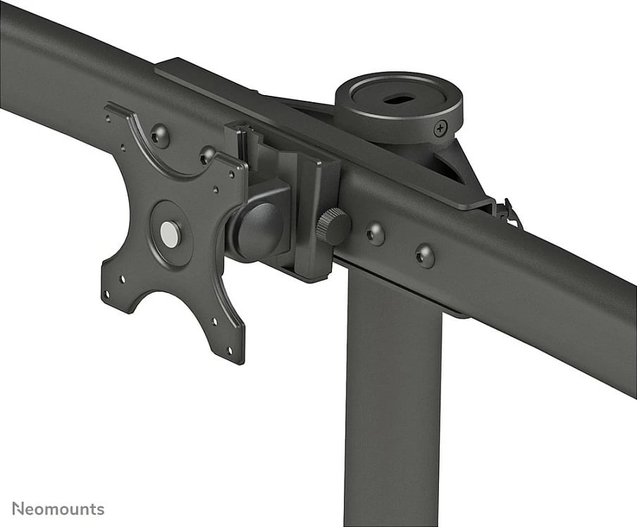 Mbajtës monitorësh Newstar FPMA-D700DD6, deri 6 ekrane, 10-27", rregullim lartësie, i zi