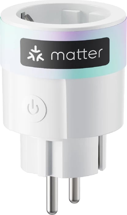 Prizë smart, SwitchBot, Plug Mini (EU) W7732300, Matter over Wi‑Fi, 16A, Wi‑Fi 2.4GHz + Bluetooth, monitorim energjie, e bardhë
