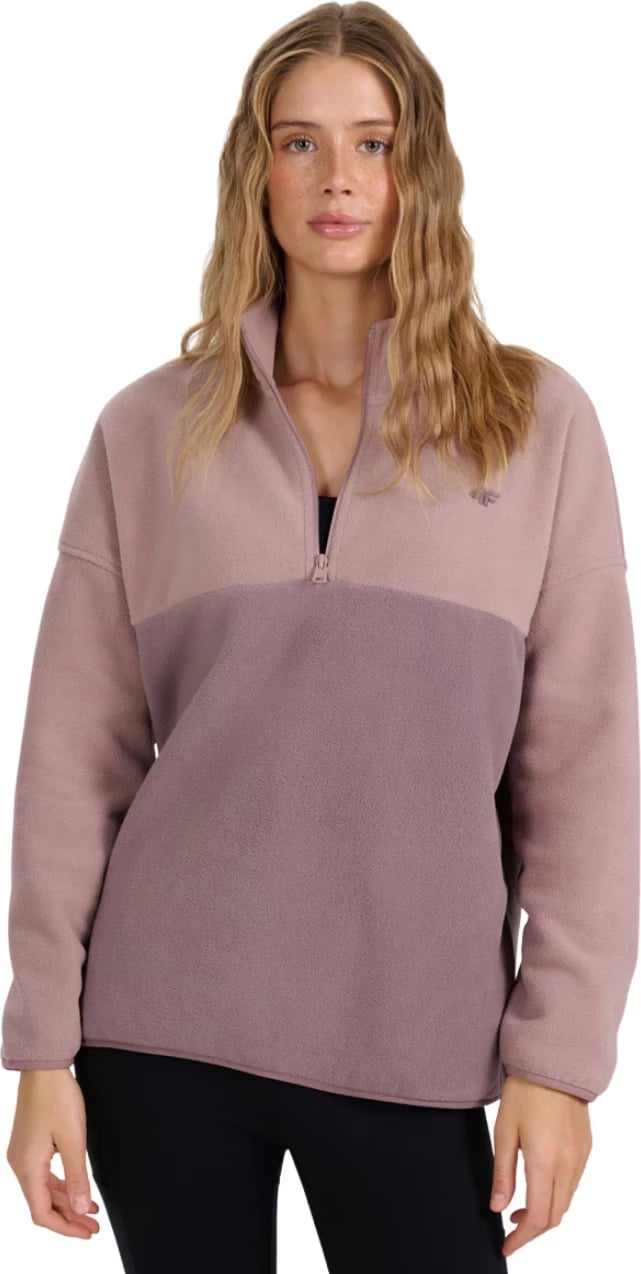 Duks fleece për femra 4F, bezhë
