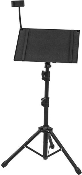 Tripod për laptop, mixer dhe projektor, No name, deri në 10 kg, i zi