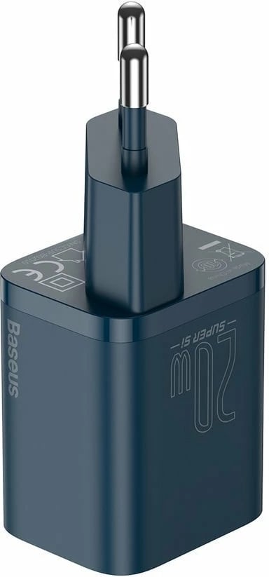 Karikues muri Baseus Super Si 1C, 20W, USB-C, Blu