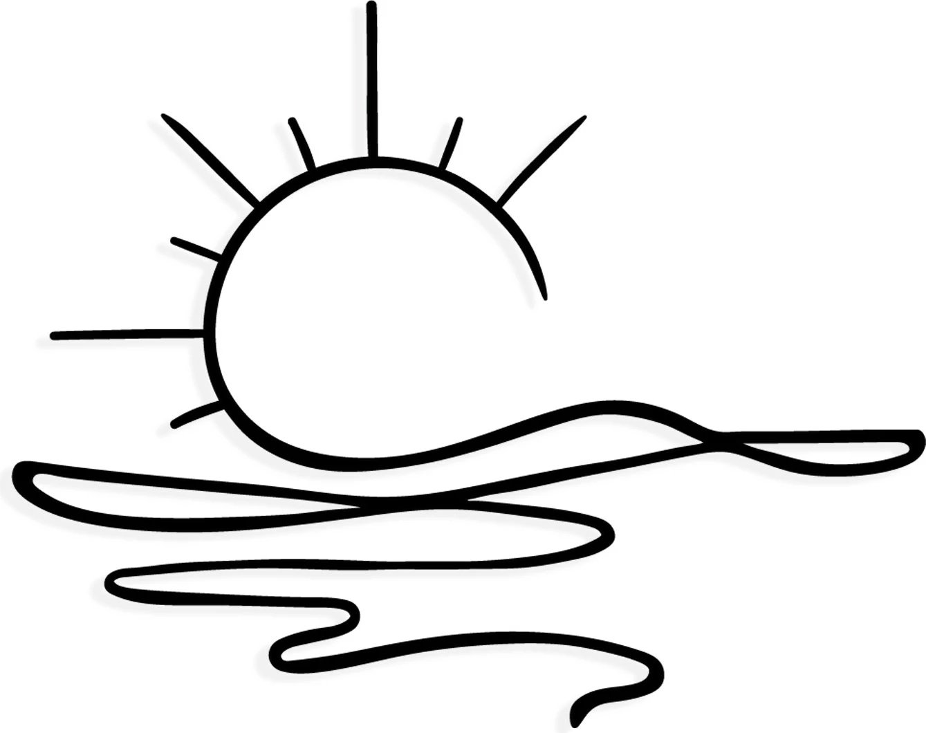 Aksesor dekorativ metalik për mur, Wallity, Alborada