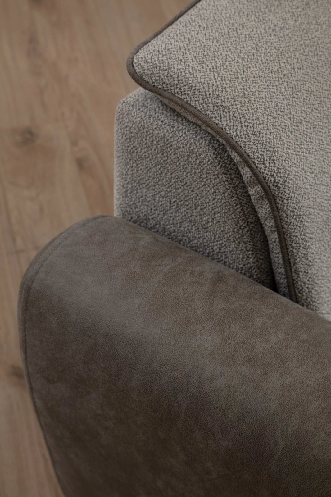 Karrige një vendëshe Atelier del Sofa, ngjyrë gri