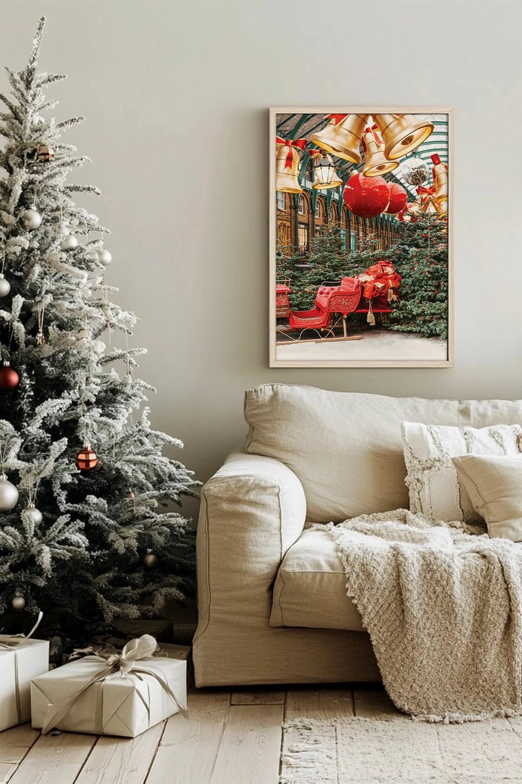 Pikturë dekorative me kornizë, Wallity, Nwyearsngmdl88, shumëngjyrëshe