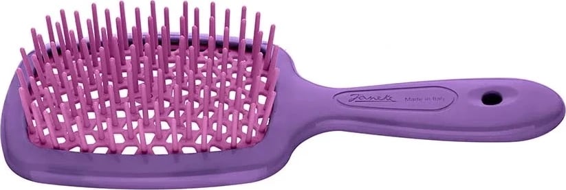 Furçë flokësh për femra Janeke Superbrush Small vjollcë-rozë, 1 copë