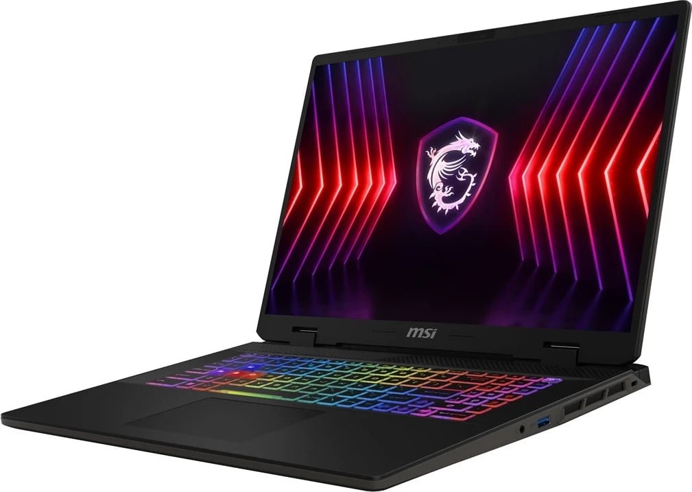 Laptop MSI Sword 17 HX B14VFKG, 17", Intel Core i7, 16GB RAM, 1TB SSD, NVIDIA GeForce RTX 4060, hiri