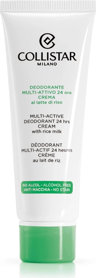 Deodorant krem për femra Collistar Multi-Active 24-Hour Cream Deodorant, 75ml