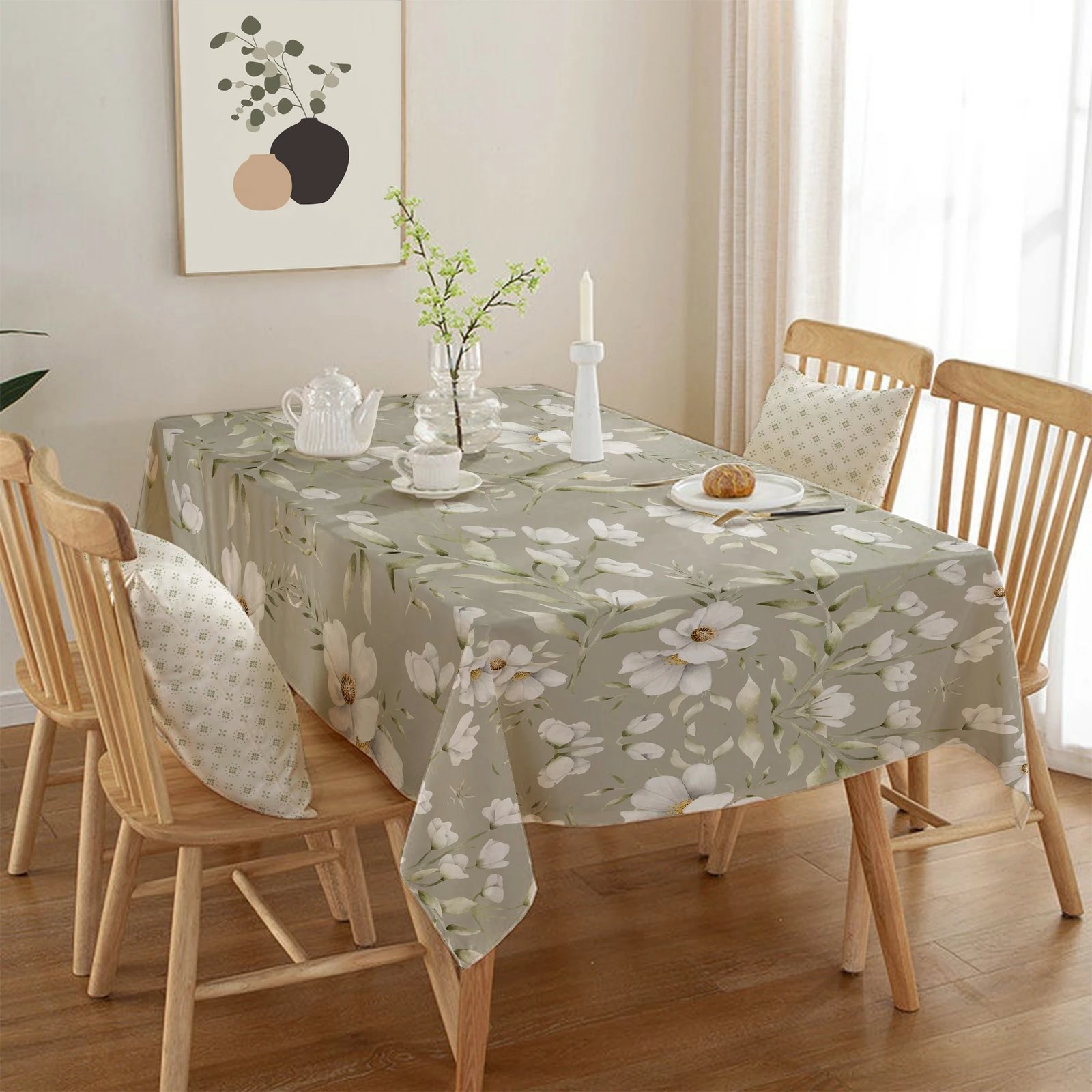 Mbulesë tavoline Hermia, Asr-tblclt25-52, 140x140cm