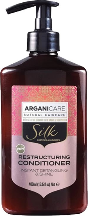 Kondicioner për flokë për femra Arganicare Silk, 400ml