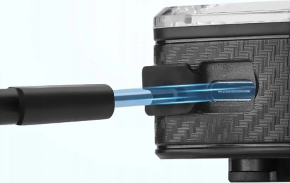 Dritë e pasme biçiklete Rockbros Q2S me LED, Smart Stop System, USB-C, e zezë