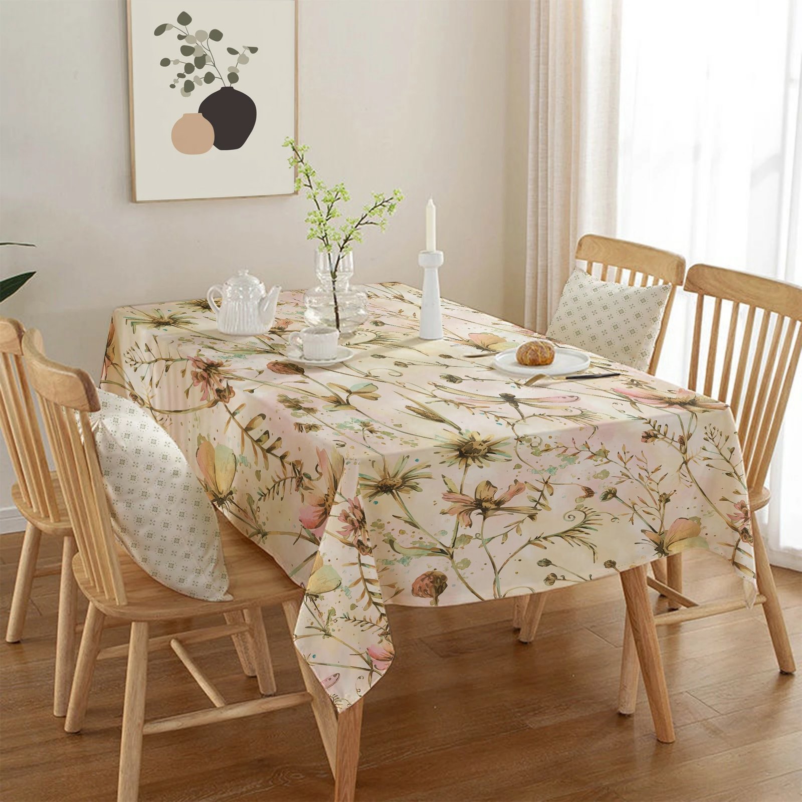 Mbulesë tavoline Hermia, Asr-tblclt25-49, 140x140cm