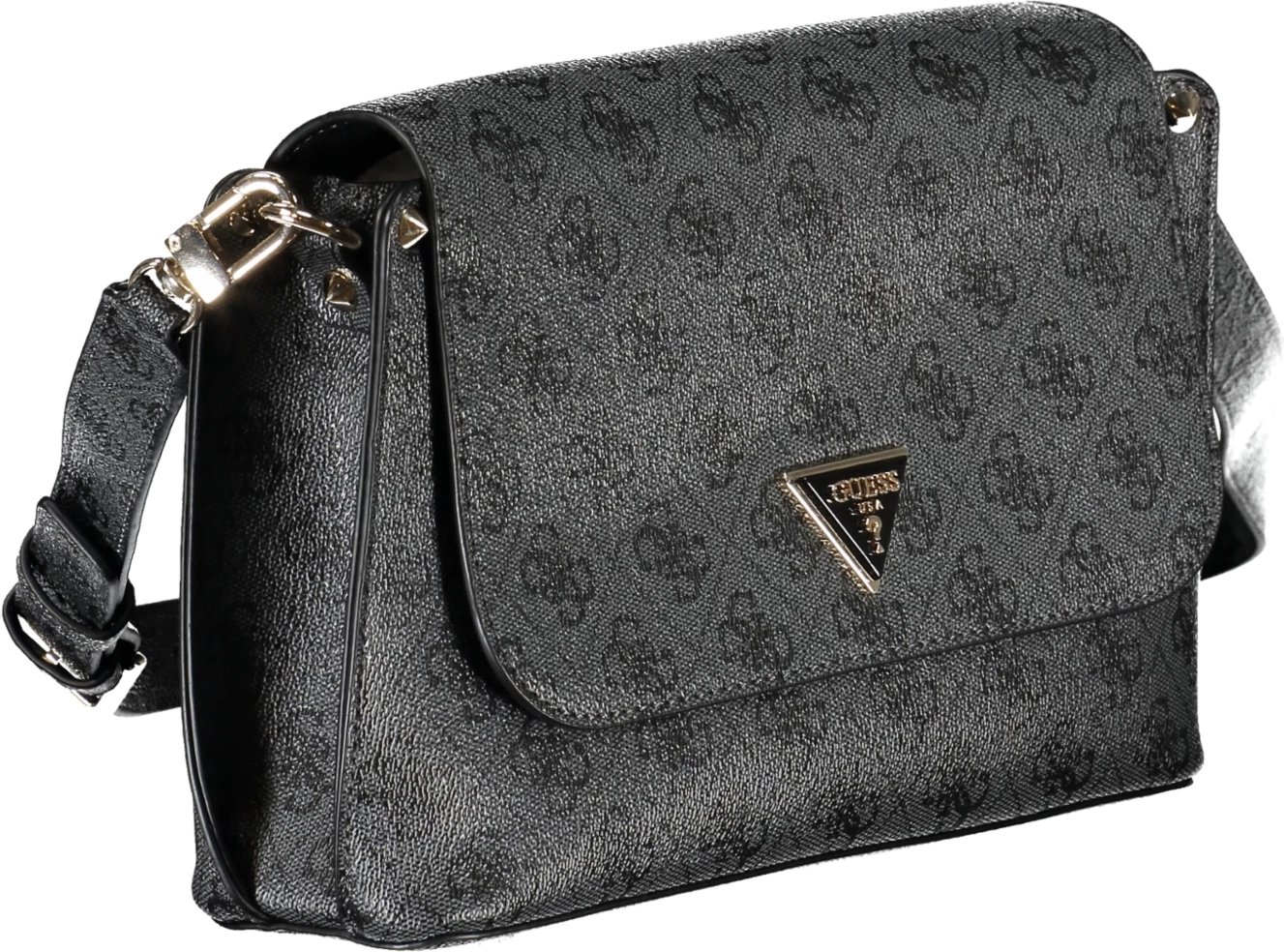 Çantë GUESS JEANS Meridian femra, e zezë